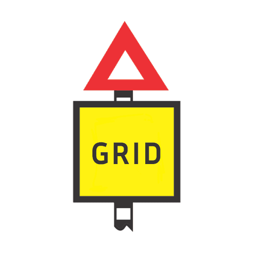 Warning of grid ahead