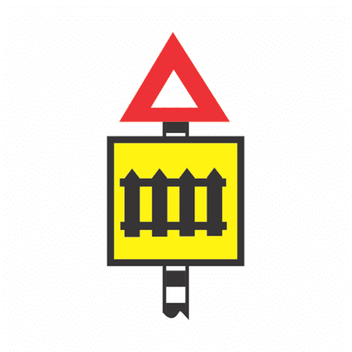 Warning of physical barrier ahead