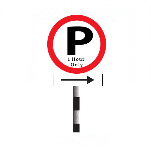 Parking restricted to period shown