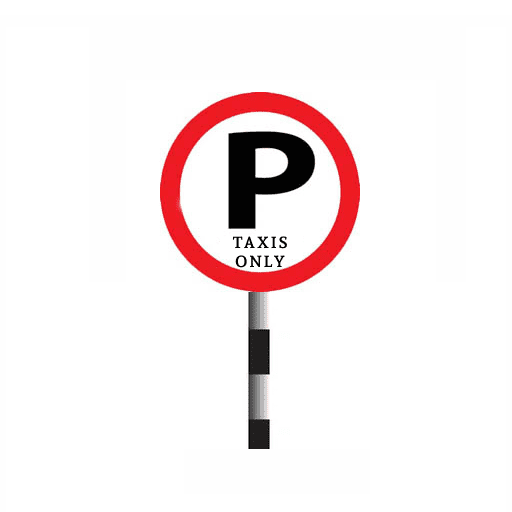 Parking restricted to class of vehicle indicated only, such as taxi cabs or omnibus